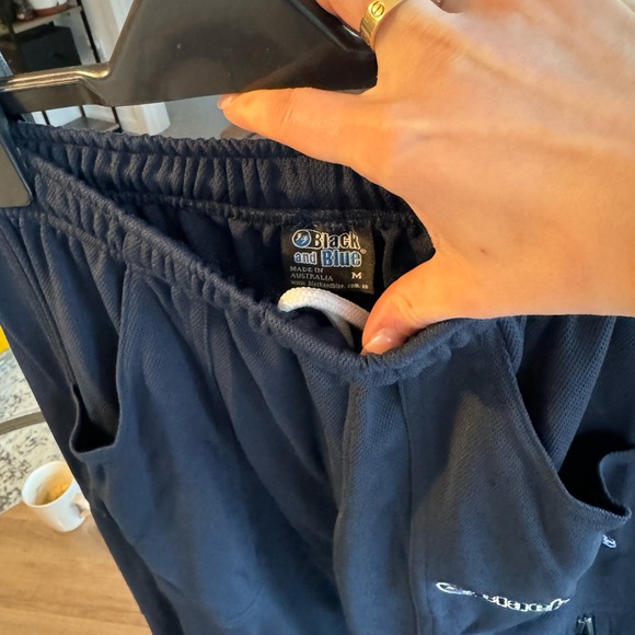 Navy men’s sweatpants. Size M. Brand new. - Picture 2 of 2